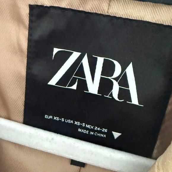 Zara Suede Fringe Jacket XS-S - Picture 3 of 3